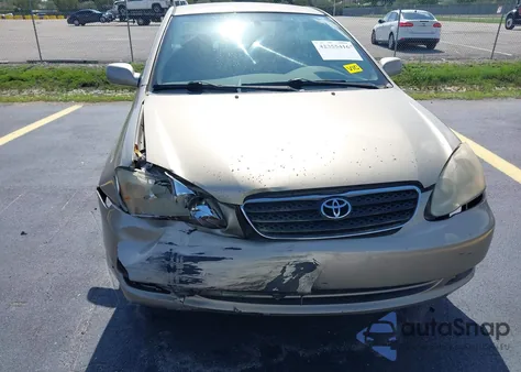 2006 Toyota Corolla Le из США, поврежденный, VIN 2T1BR32E96C567878